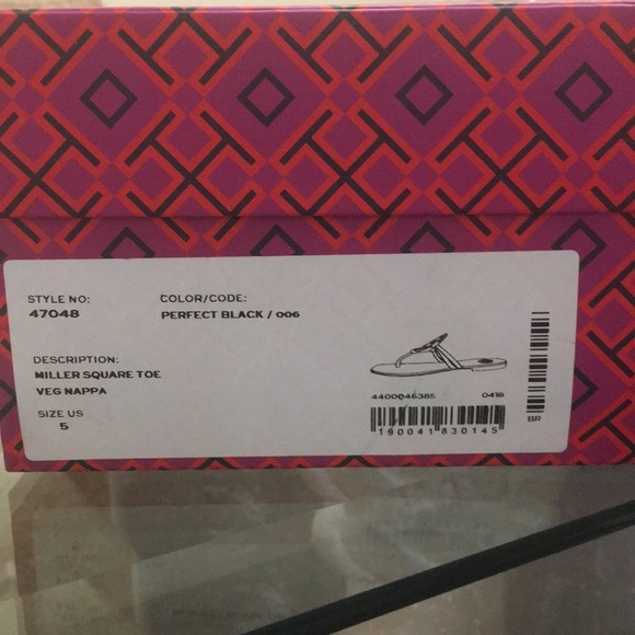 SOLD‼️ NEW✨Tory Burch Miller Square Toe Sandals - Picture 7 of 7